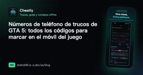 Números de teléfono de trucos de GTA 5: todos los códigos para marcar en el móvil del juego