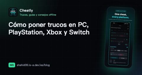Cómo poner trucos en PC, PlayStation, Xbox y Switch